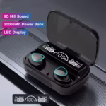 M10 True Wireless Earbuds | Bluetooth 5.1 Sport Headphones | Waterproof In-Ear TWS Audifonos - Image 4