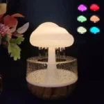 Latfu™ Colorful Mushroom Rain Cloud Humidifier – LED Night Light & Aromatherapy Diffuser with Raindrop Mist Effect - Image 3