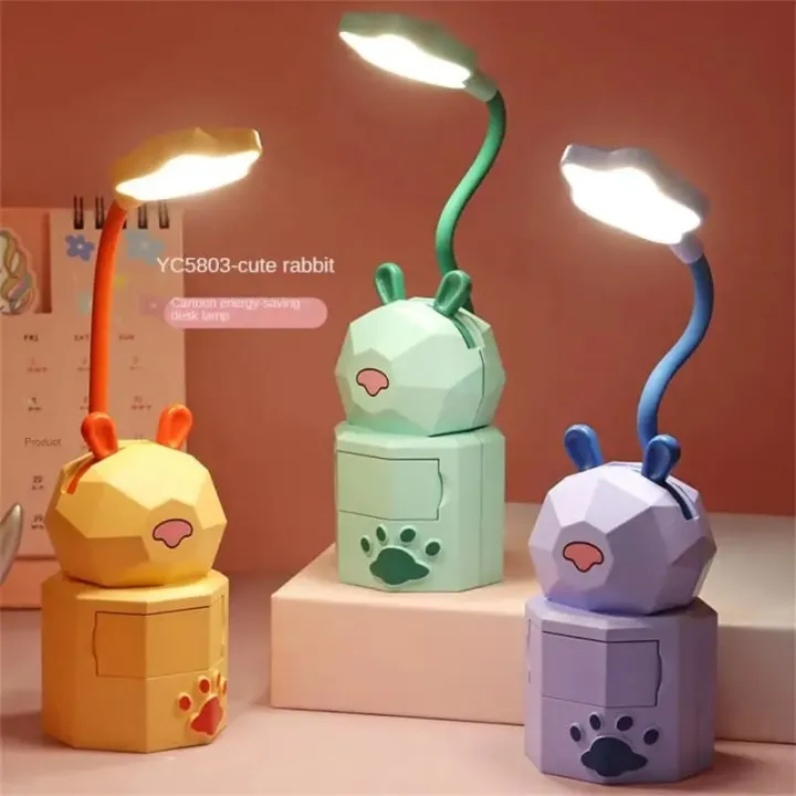 mini desk lamp3 Smart Touch LED Reading Light for Desk - Image 5