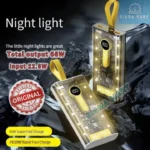 20000mAh Transparent Power Bank – 22.5W Fast Charging PD 22W Portable External Battery Charger / 20000mAh ট্রান্সপারেন্ট পাওয়ার ব্যাংক - Image 5