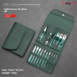 রাভিলো ১৬ পিস প্রিমিয়াম নেইল ক্লিপার ও গ্রুমিং সেট | মুখ, হাত ও পায়ের সম্পূর্ণ কেয়ার কিট - Image 5