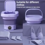 Mini Foldable Washing Machine – কম বিদ্যুৎ, কম পানি, বেশি সুবিধা - Image 2